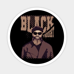 Black Thought // Vintage poster Magnet